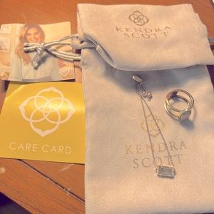 Kendra Scott ring and bracelet
